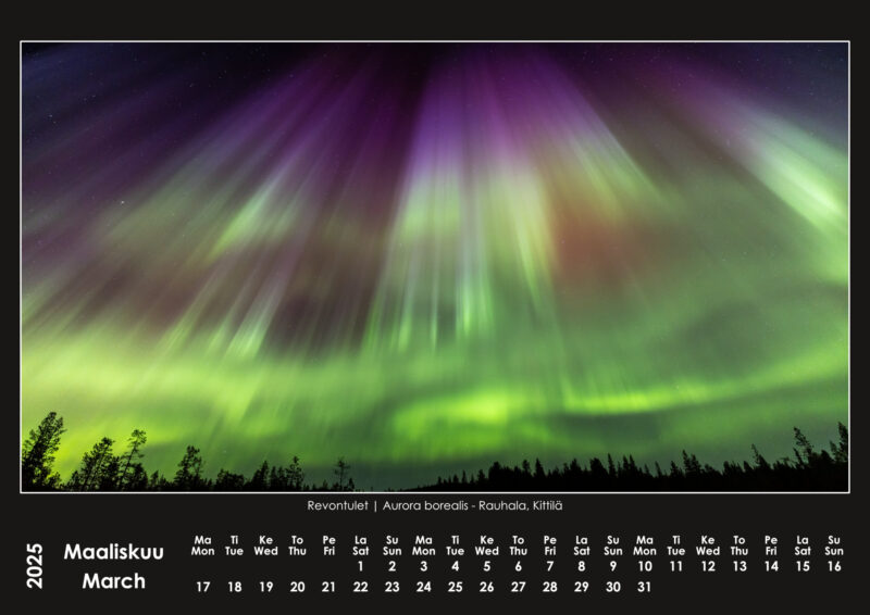 Calendar "A Year in Lapland" 2025