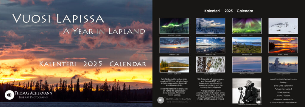 Calendar 2025 A Year in Lapland